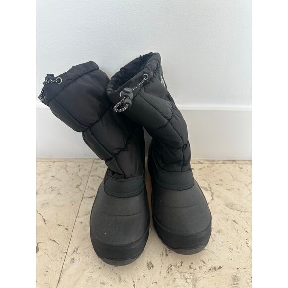 Kamik Snow Boots Big Kid Boy Girl 5Y Black - Picture 2 of 4